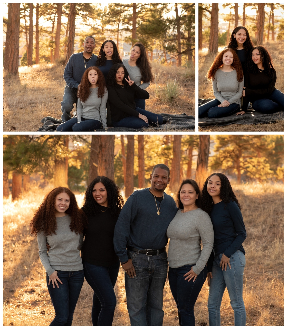 Kat & Mark Hayes Asia, Aliya, Aylana 2020 Fall family photos by Tallyns Reach - southlands photographer MacKenzie Carullo