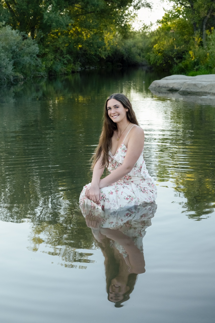 Josephine Bader Legend highschool senior portrait