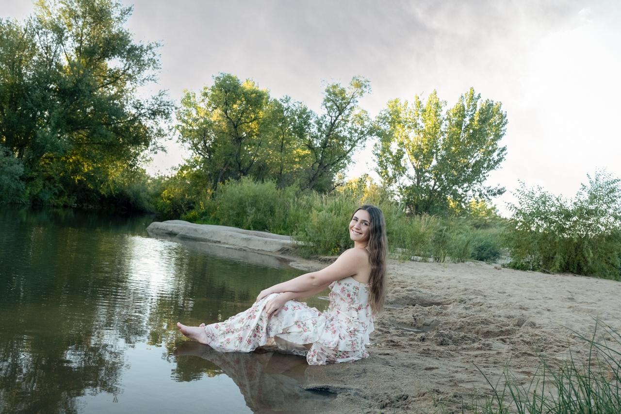 Josephine Bader Legend highschool senior portrait