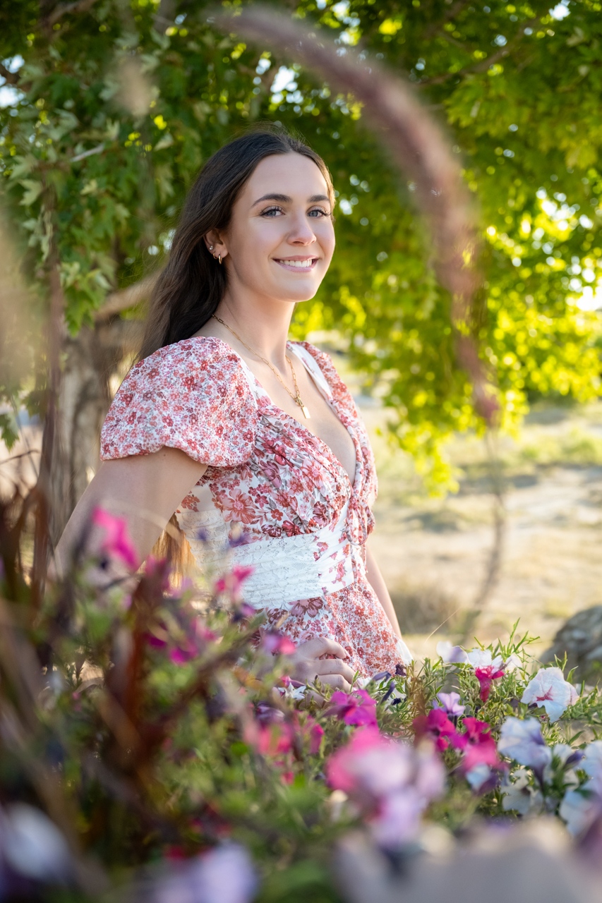Josephine Bader Legend highschool senior portrait