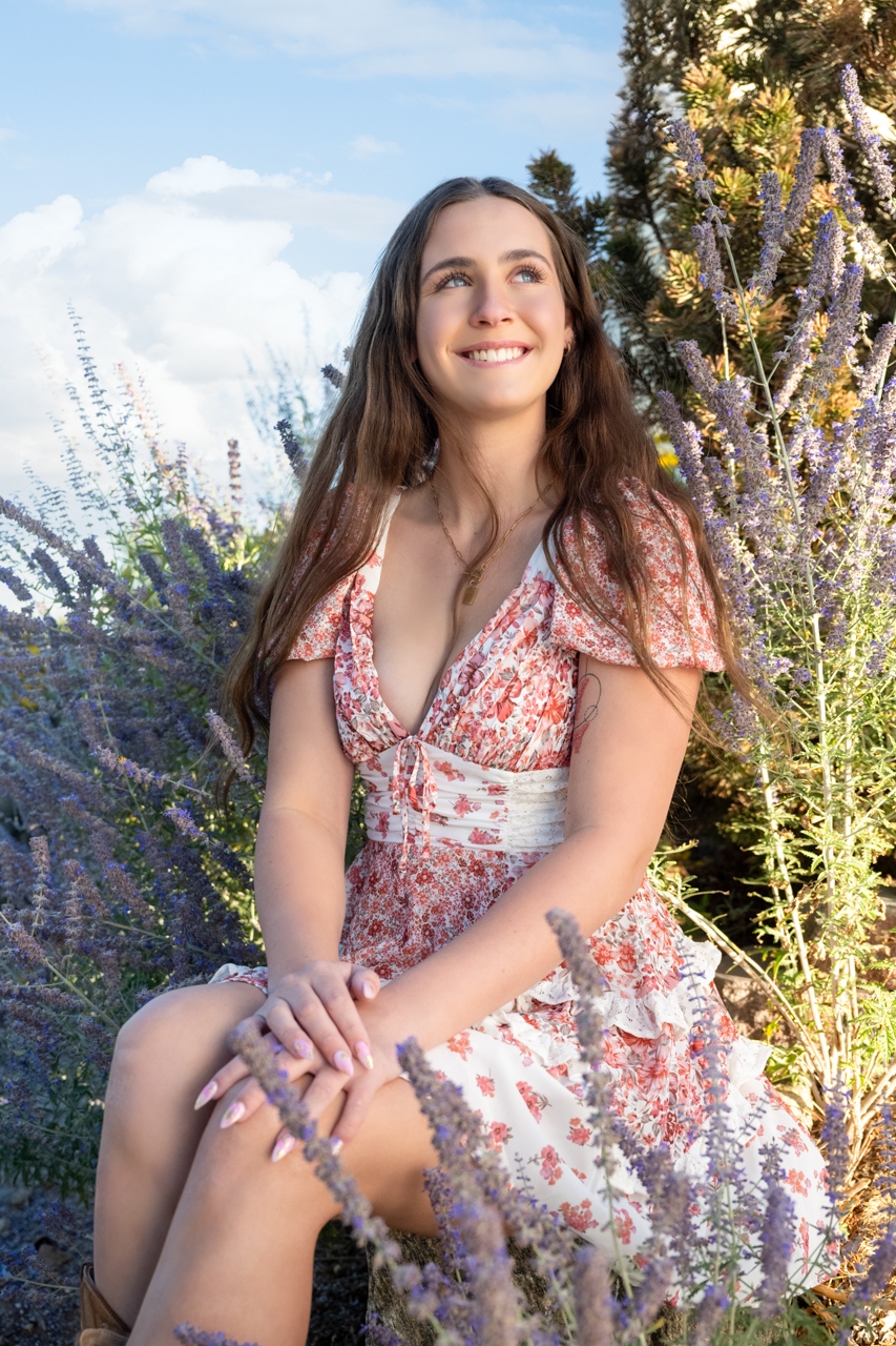 Josephine Bader Legend highschool senior portrait
