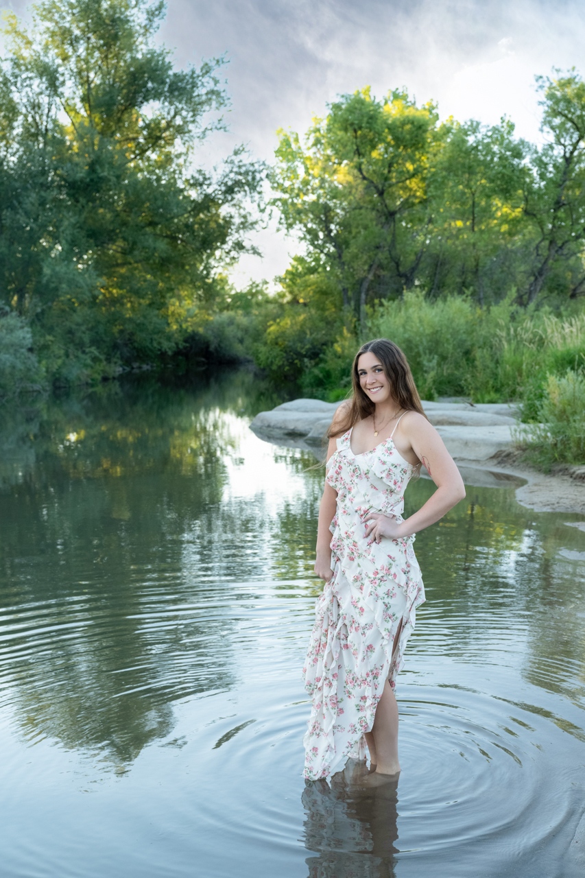 Josephine Bader Legend highschool senior portrait