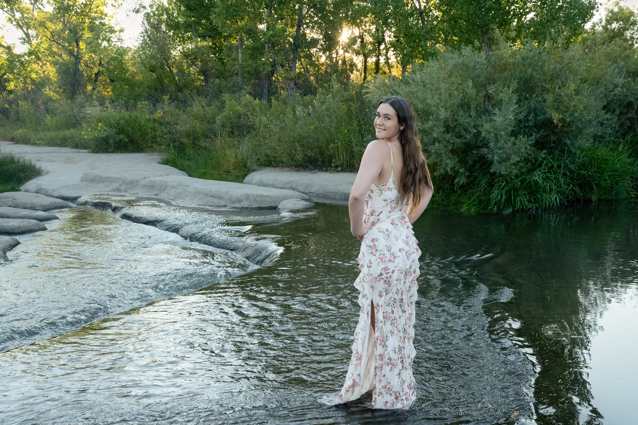 Josephine Bader Legend highschool senior portrait
